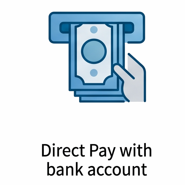 Direct Pay with bank account